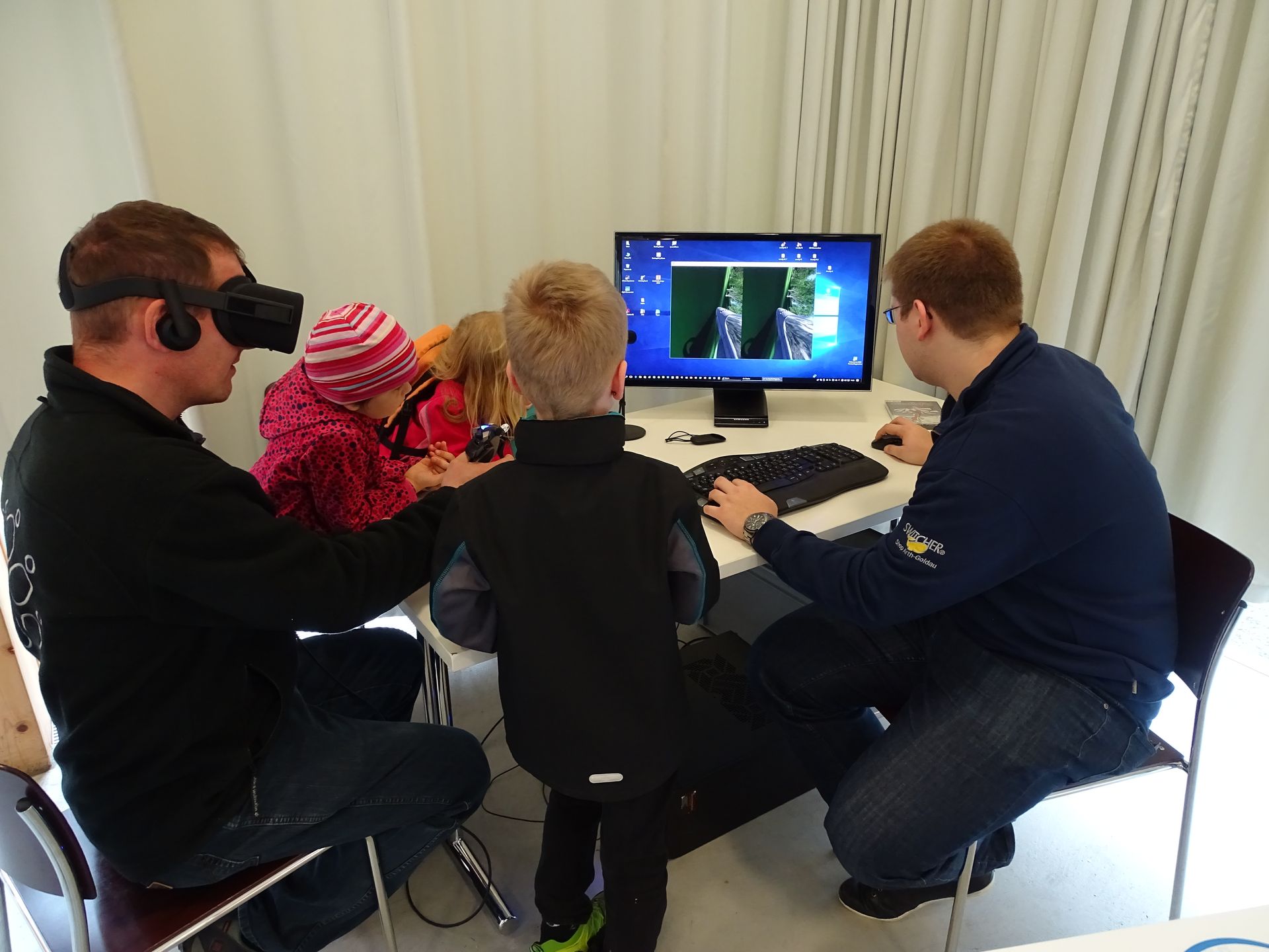 Oculus Rift 3D Fliegen