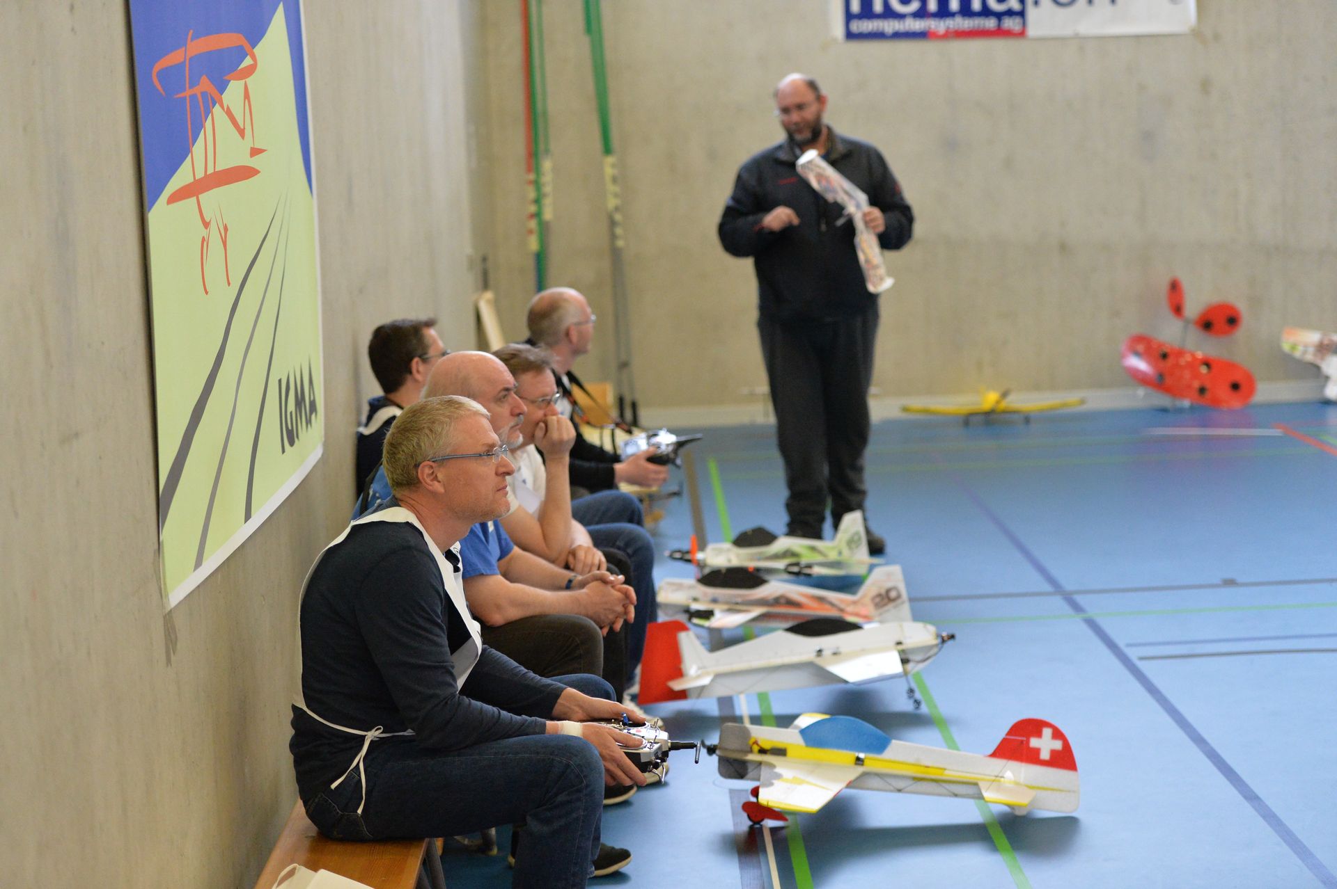 Piloten warten auf ihren Einsatz