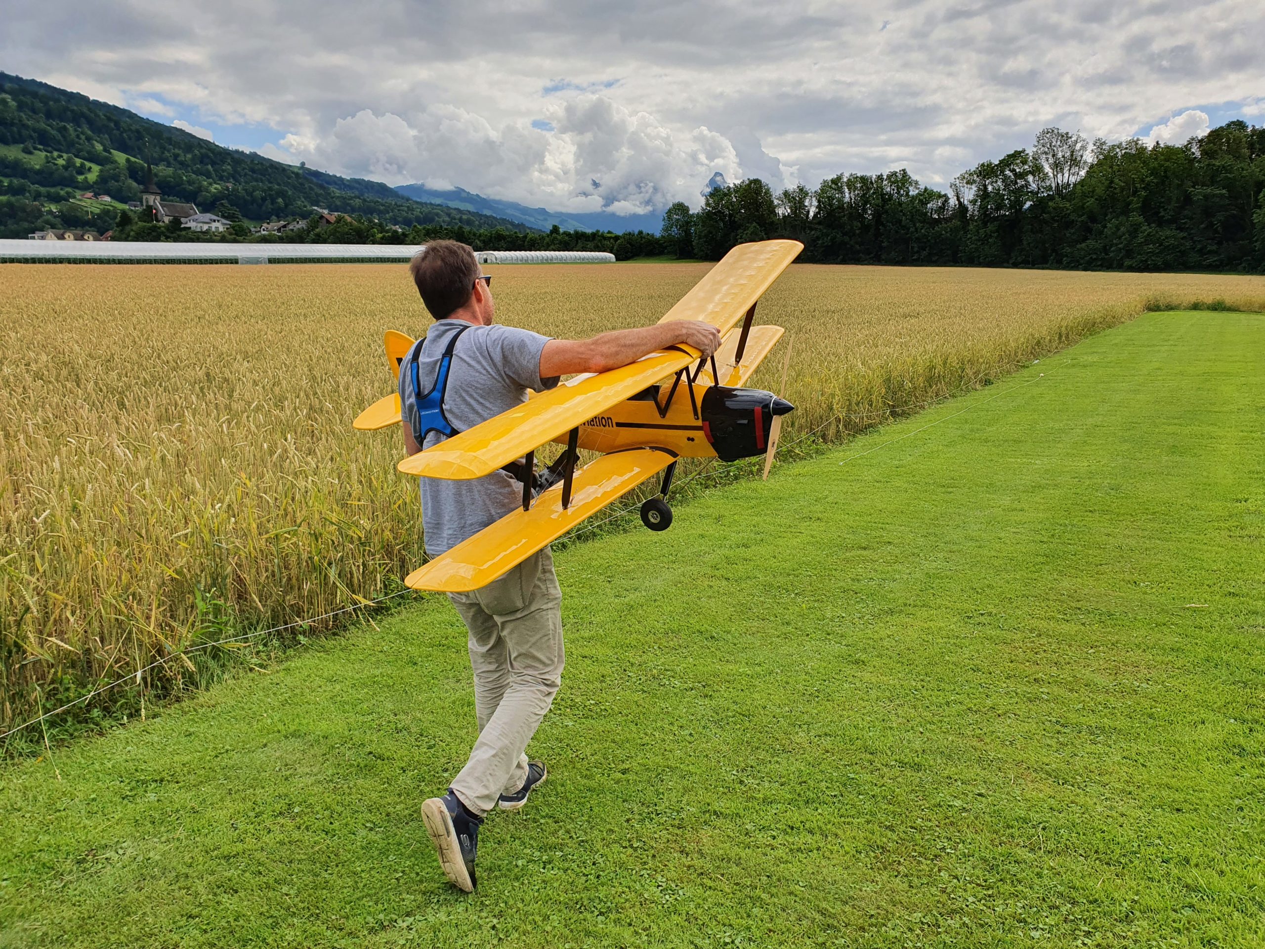 Auf dem Weg zum Start